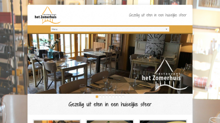 Restaurant  Het Zomerhuis / Lunchtroom gewoon in Wijk aan zee