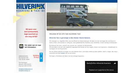 Hilverink Koeriers + Taxi 's