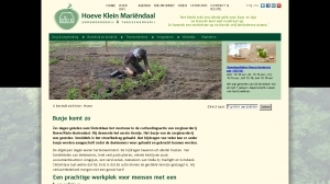 logo Hoeve Klein Mariendaal Zorgboerderij en Theeschenkerij