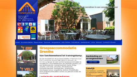 Hondelhoeve Groepsaccommodaties