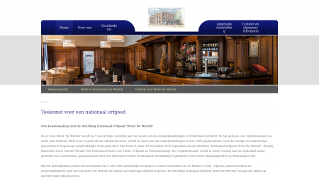 Stichting Nat Erfgoed Hotel De Wereld