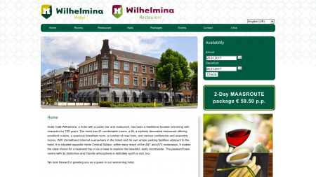 Wilhelmina Hotel Café Restaurant