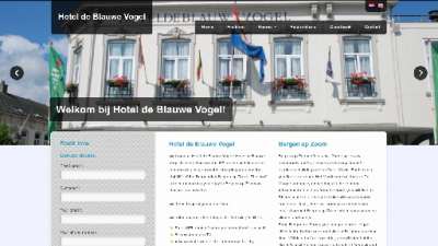 logo Hotel  De Blauwe Vogel