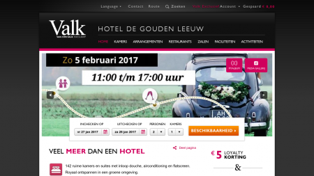 Valk Hotel Restaurant De Gouden Leeuw vd