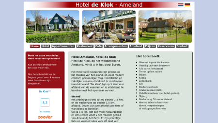 Ameland Hotel Café Restaurant De Klok