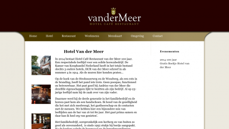 Hotel Restaurant vd Meer