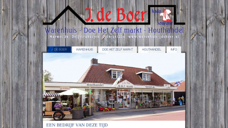 Warenhuis Doe het zelf Markt Boer J de