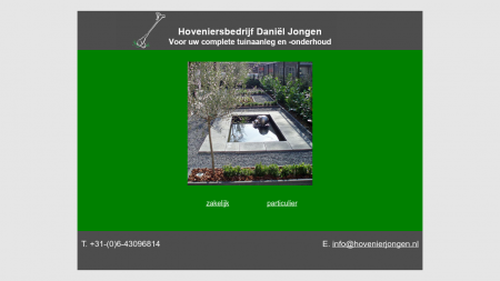 Hoveniersbedrijf Daniël Jongen VOF