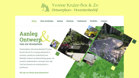 Ontwerpburo en hoveniersbedrijf Yvonne Kruize-Box & Zn