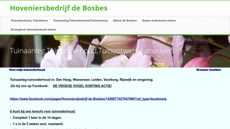 Bosbes Hoveniersbedrijf  De