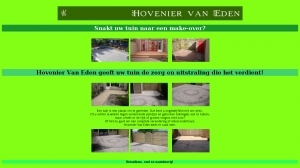 logo Eden Hoveniersbedrijf  R van