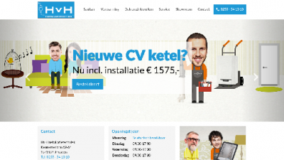 logo HVH Loodgieters  en Installatietechniek