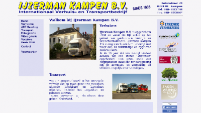 logo IJzerman Kampen BV Verhuis- & Transportbedrijf
