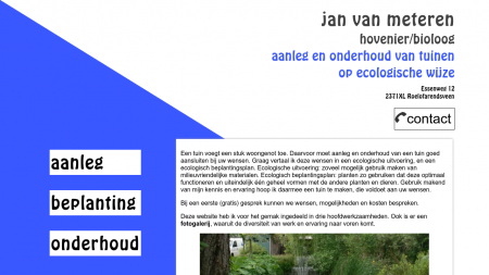 Hoveniersbedrijf Jan van Meteren
