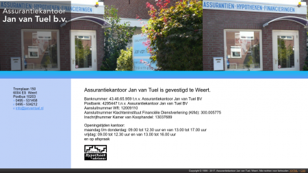 Tuel Assurantiekantoor BV Jan van