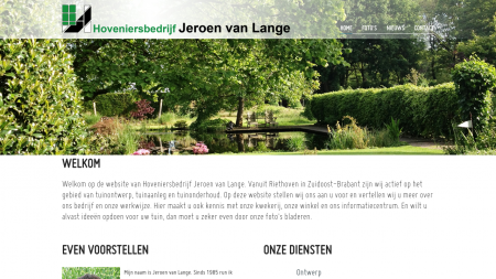Lange Hoveniersbedrijf Jeroen van