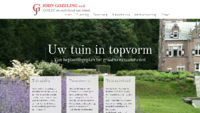 logo Gozeling Hoveniersbedrijf  John