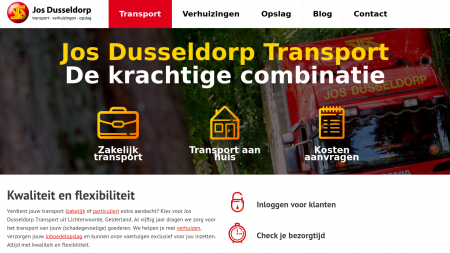 Dusseldorp BV Transport/Verhuizingen/Opslag Jos