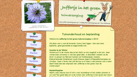 Juffertje in het Groen Tuinverzorging