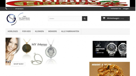 Vlaanderen Juwelier G en S van