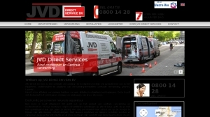 logo JVD Direct Services BV - loodgieter  cv en riool specialist