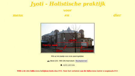 Holistische Dierenartsenpraktijk Jyoti