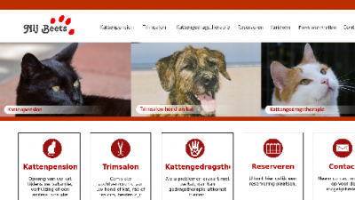 logo Kattenpension en Trimsalon Nij Beets