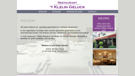 Kleijn Geluck Restaurant 't