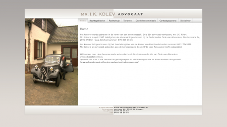 Advokaat Mr I K Kolev