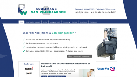 Kooijmans Loodgieters  & Van Wijngaarden Loodgietersbedrijf