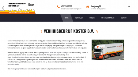 Verhuisbedrijf Koster & Zn