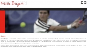 logo Kristie Boogert - Tennis, Media en Marketing