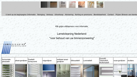 Luxaflex-Servicepunt Lamelcleaning Nederland