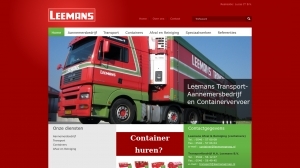 logo Leemans Transport en Containervervoer