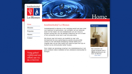 Blomen Loodgieter CV Installatie en Onderhoud Lei