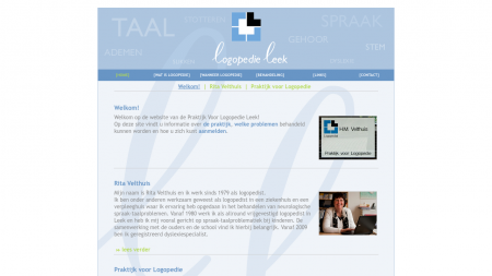 Velthuis Praktijk voor Logopedie Leek H M