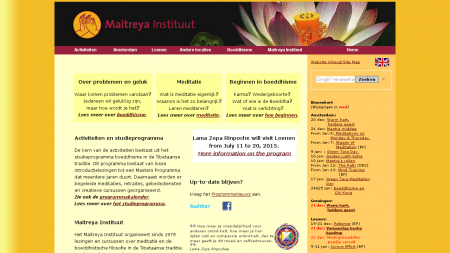 Maitreya Instituut A' dam Tibetaans Boeddhisme