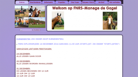 Gagel Manege Keur FNRS De