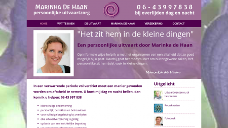 Marinka de Haan Persoonlijke Uitvaartzorg