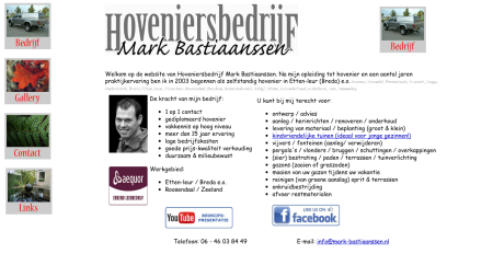 Bastiaanssen Hoveniersbedrijf  Mark