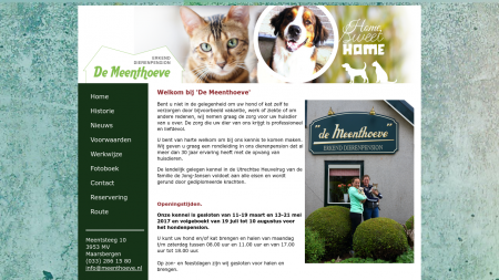 Meenthoeve Dierenpension De