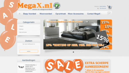 MegaX Woon & Slaapvoordeel