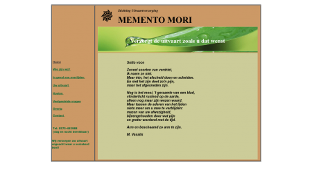 Uitvaartverzorging Memento Mori