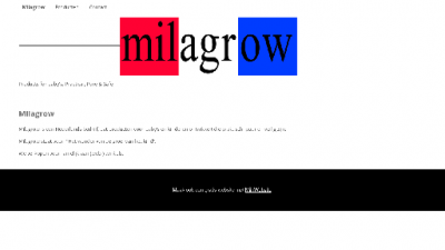 logo Milagrow BV