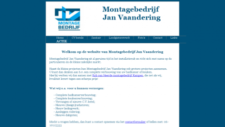 Vaandering Montagebedrijf Jan