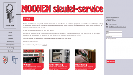 Moonen Sleutelservice sinds 1956