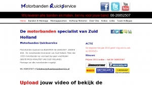 logo Weel Motorbanden Quick Service Van