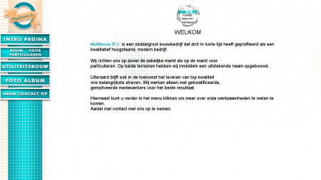Multibouw BV Aannemingsbedrijf