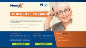 logo Uitzendbureau  NestrX voor actieve 50- en 65-plussers