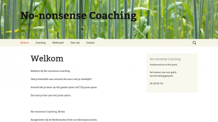 No-Nonsense Coaching